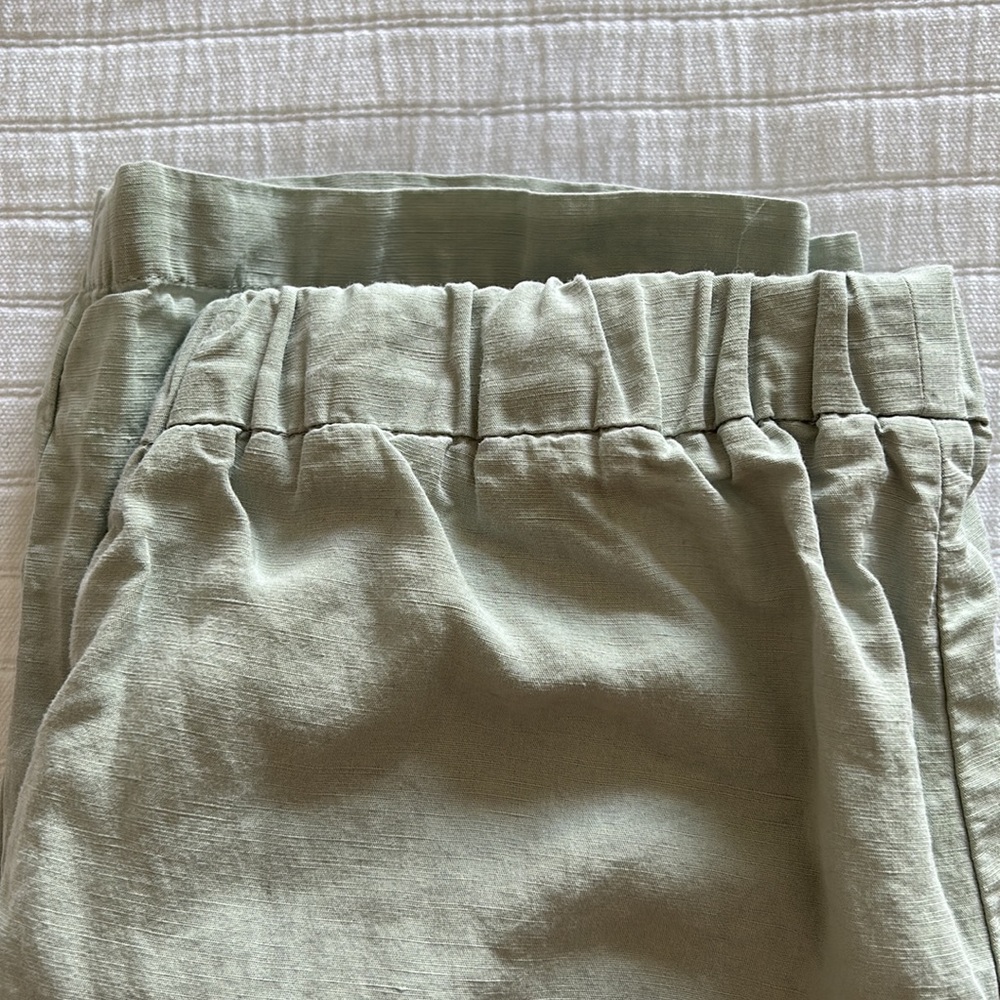 COS Mint Green Linen Trousers - Picture 3 of 13